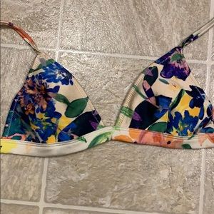 Triangl Flora Swim Suit Top